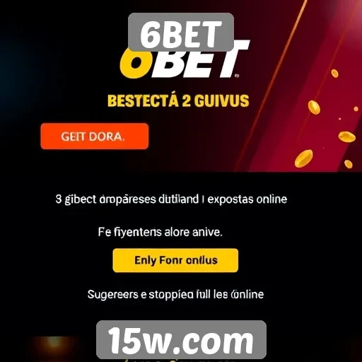 Promoções e bônus de 6BET atraem novos usuários