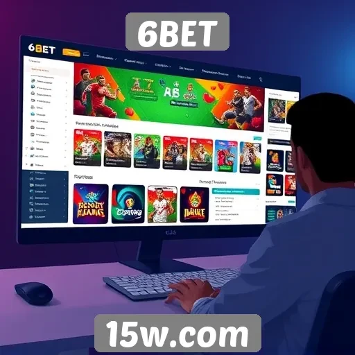 Experiência do usuário no site 6BET é otimizada